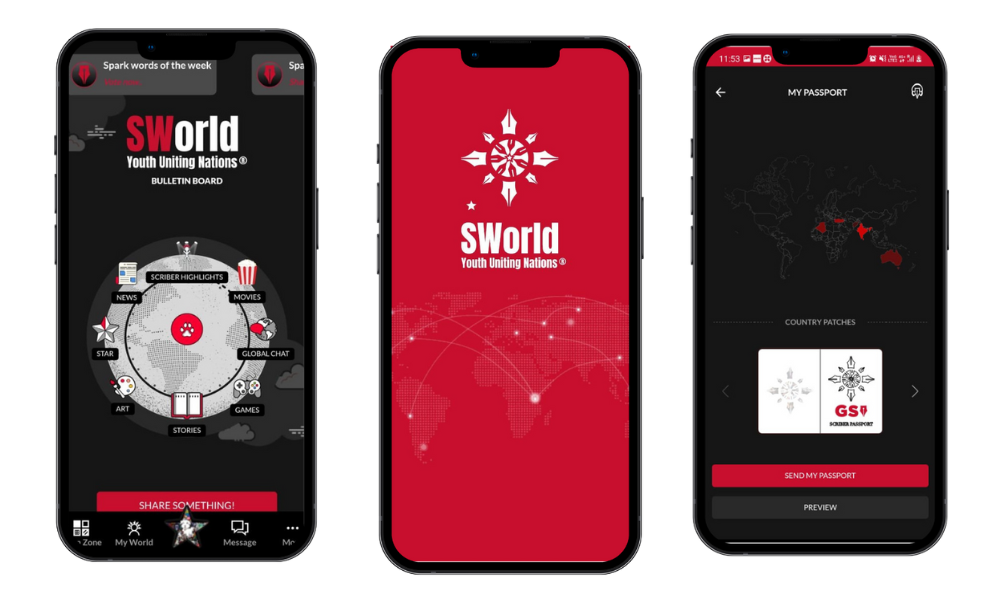 SWorld app experience